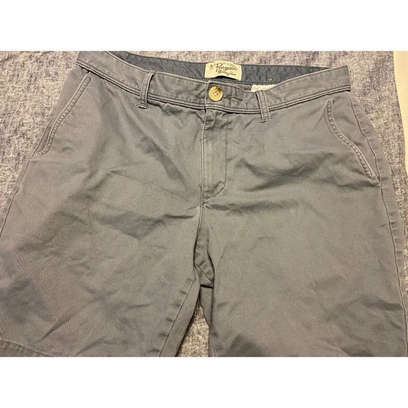 PENGUIN BY MUNSINGWEAR CHINCO SHORTS - MENS - SIZE 34- GRAY - GOOD CONDITION - Picture 7 of 9